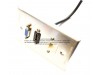 Placa Tapa Vga + HDMI 1.4 (4k) + Jack Cat3  RJ11 Aluminio